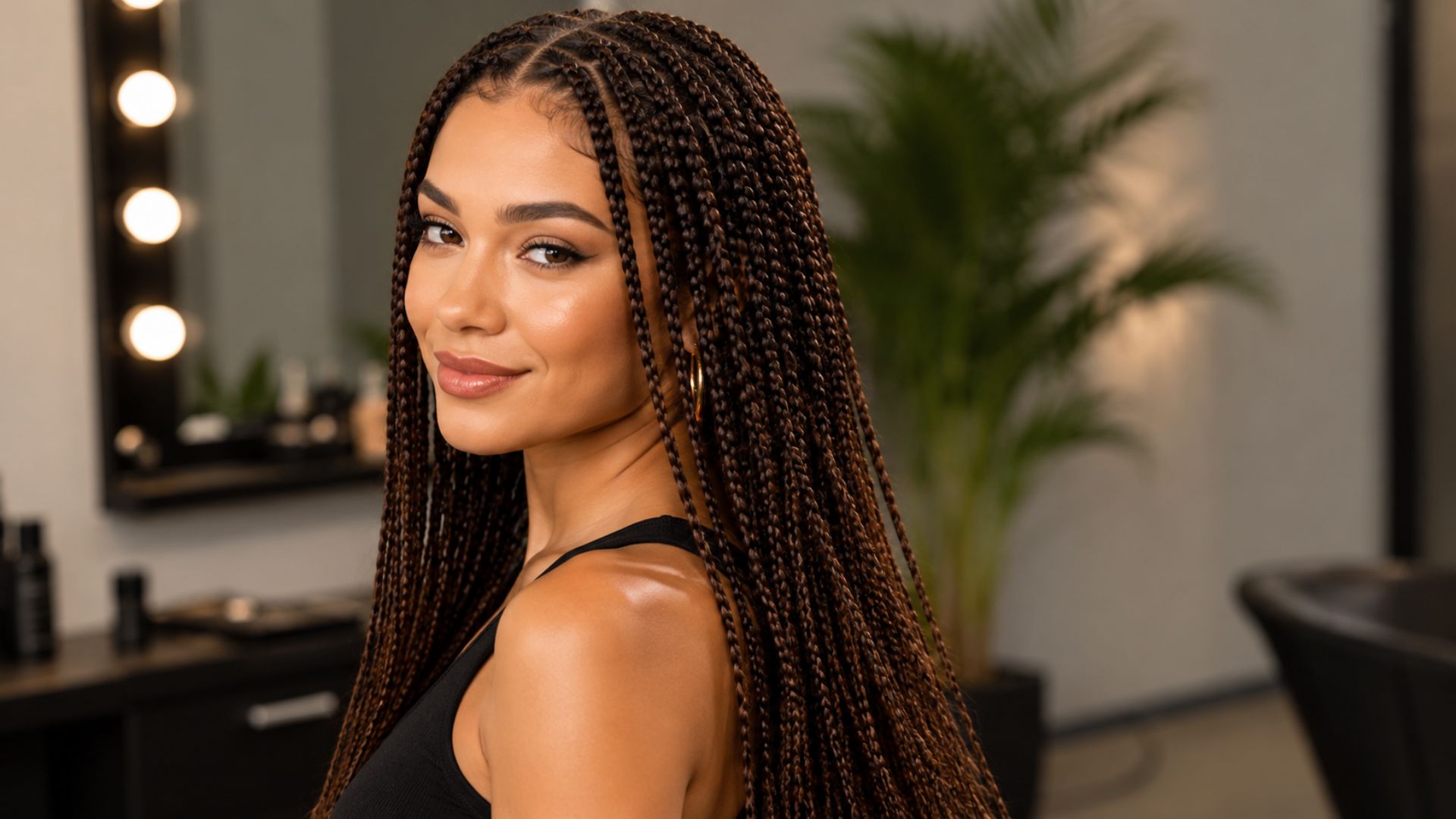 Trenzas sueltas
